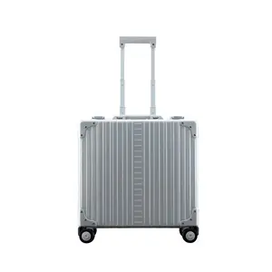Aleon 17" Deluxe Rolling Wheeled Aluminum Hardside Business Briefcase