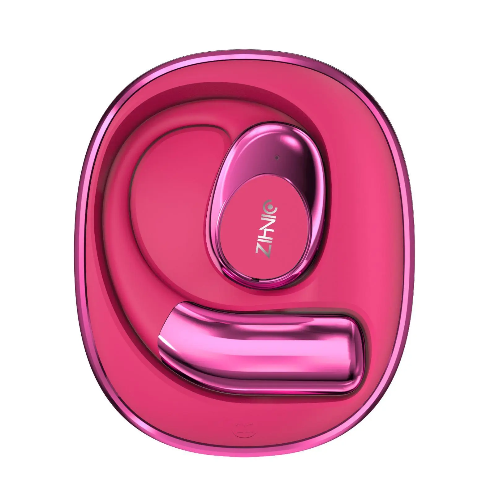 ZIHNIC S09 True Wireless Open Ear Earbuds Wireless Headphones, Bluetooth 5.4, Ambient Cut Noise Reduction, IPX5 Rated Waterproof, Built-in Microphone, Sport Wearable Tech Audio Electronics, Multi Devices