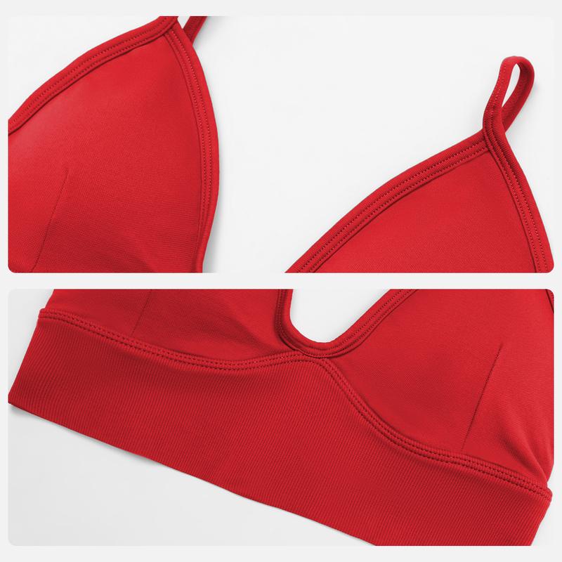 Women's Solid Color Cut-Out Backless Camisole Top & High-Waist Leggings Tracksuit Set, Sporty Comfortable Breathable Outfits for Yoga, Gym, Workouts, Running, Valentine's Day Gift for Girls, Ladies' Summer Sports Wear Athleisure Sweatsuit