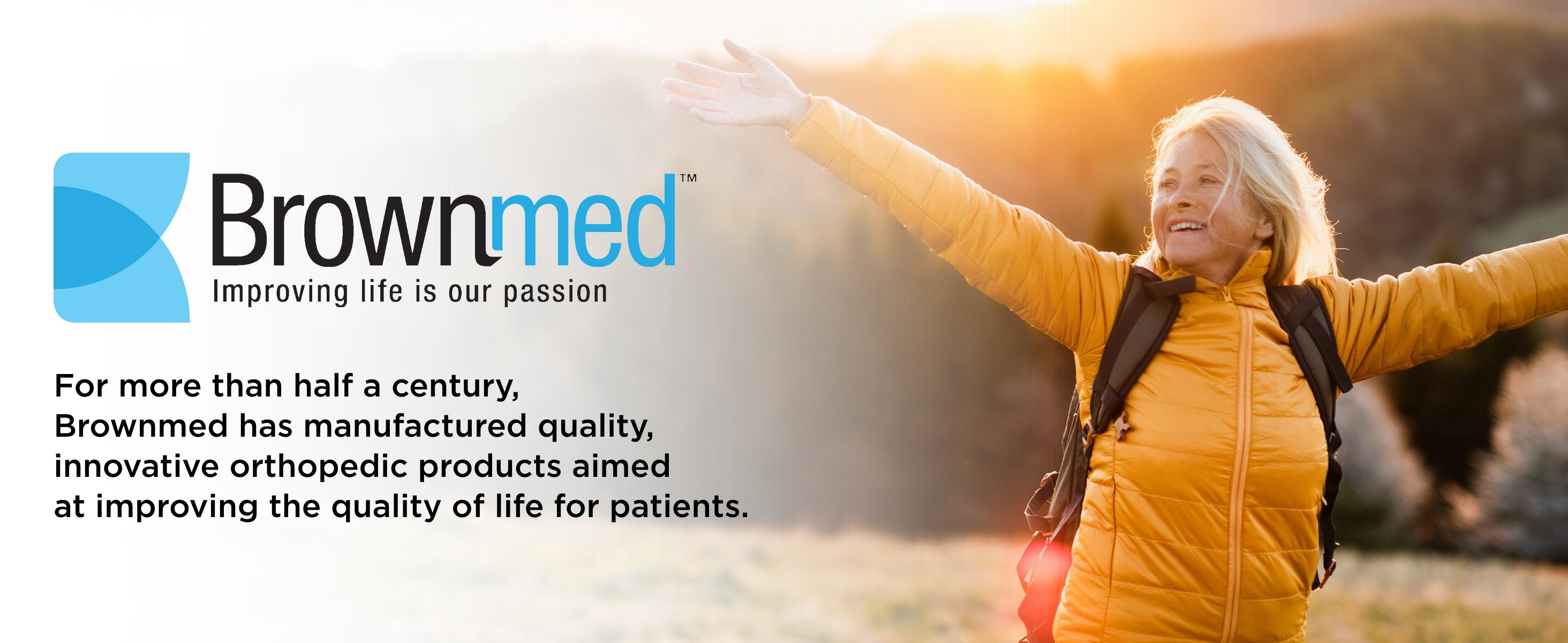 BrownMed IMAK Arthritis Gloves - Open Fingertips, Mild Pressure for Warmth and Circulation