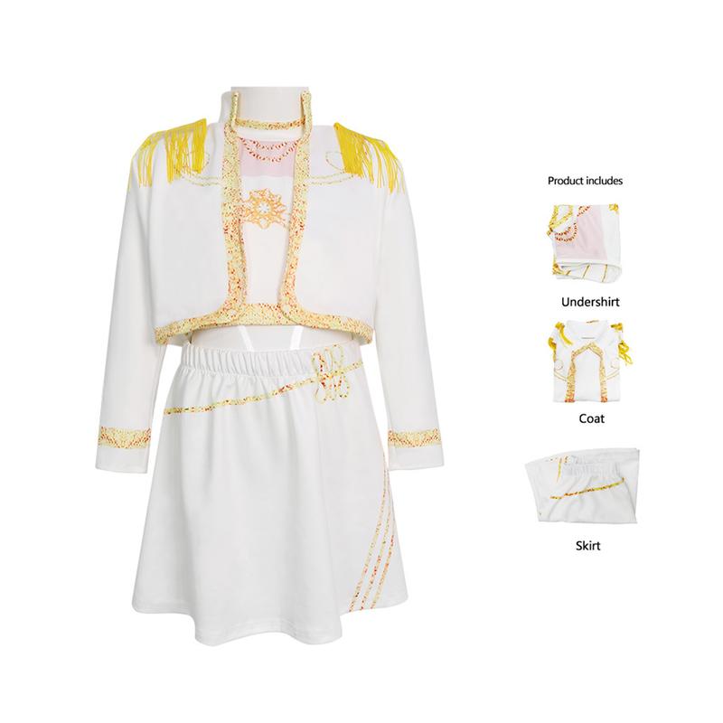 Viral Kpop Demon Hunters Costume for Girls | 3-Piece Dance Set for Halloween, Music Festival & Stage Performance | Trendy Kpop Concert Outfit Viral Kpop Demon Hunters Costume for Girls | 3-Piece Dance Set for Halloween, Music Festival & Stage Performance | Trendy Kpop Concert Outfit