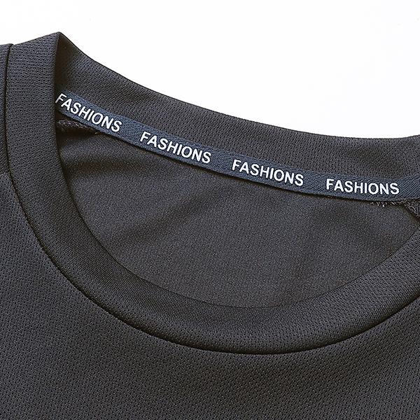 4pcs Men Sports Short Sleeve Tee Running Fitness Outdoor Training Tshirt