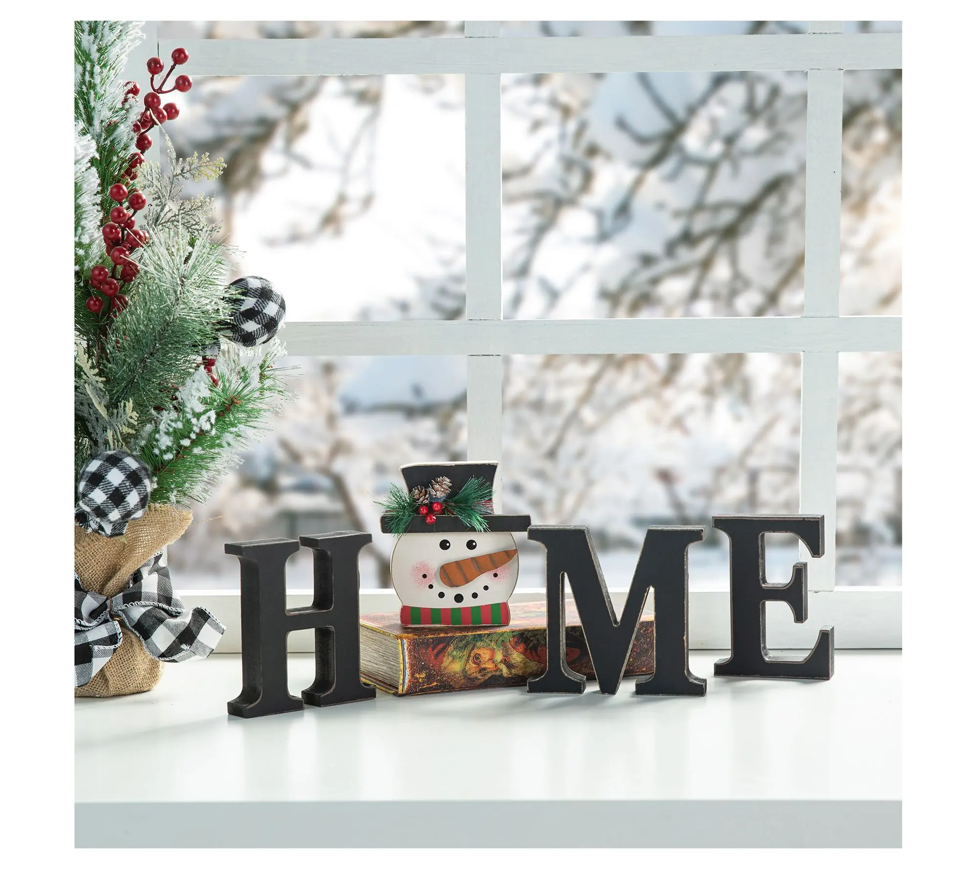 Glitzhome 13-Piece HOME Multi Season Changeable Tabletop Decor