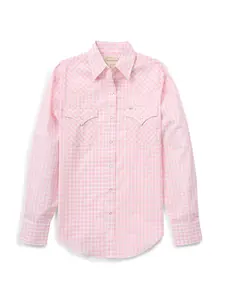 Women's Cowboygirl Blossom Gingham Granddaddy Snap Shirt