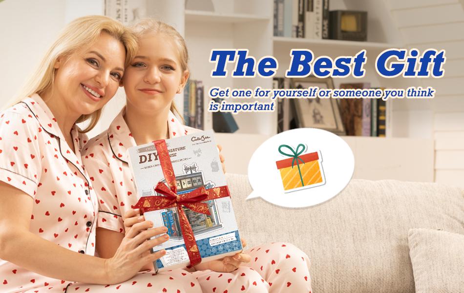 CUTEBEE Beika-cho Convenience Store Book Nook Kit DIY Miniature House Japanese Detective Store Dollhouse Booknook for Adults Tiny House Bookshelf Decor 3D Wooden Puzzle Gifts