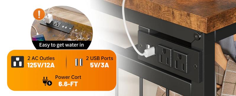 Raybee 49.2"-51.2" White Dresser for Bedroom with Hanging Rack, 6-10 Drawer LED Dresser with Charging Station, Modern Fabric Chest of Drawers with Wooden Top & Grid Panel, Premium Closet Storage Organizer