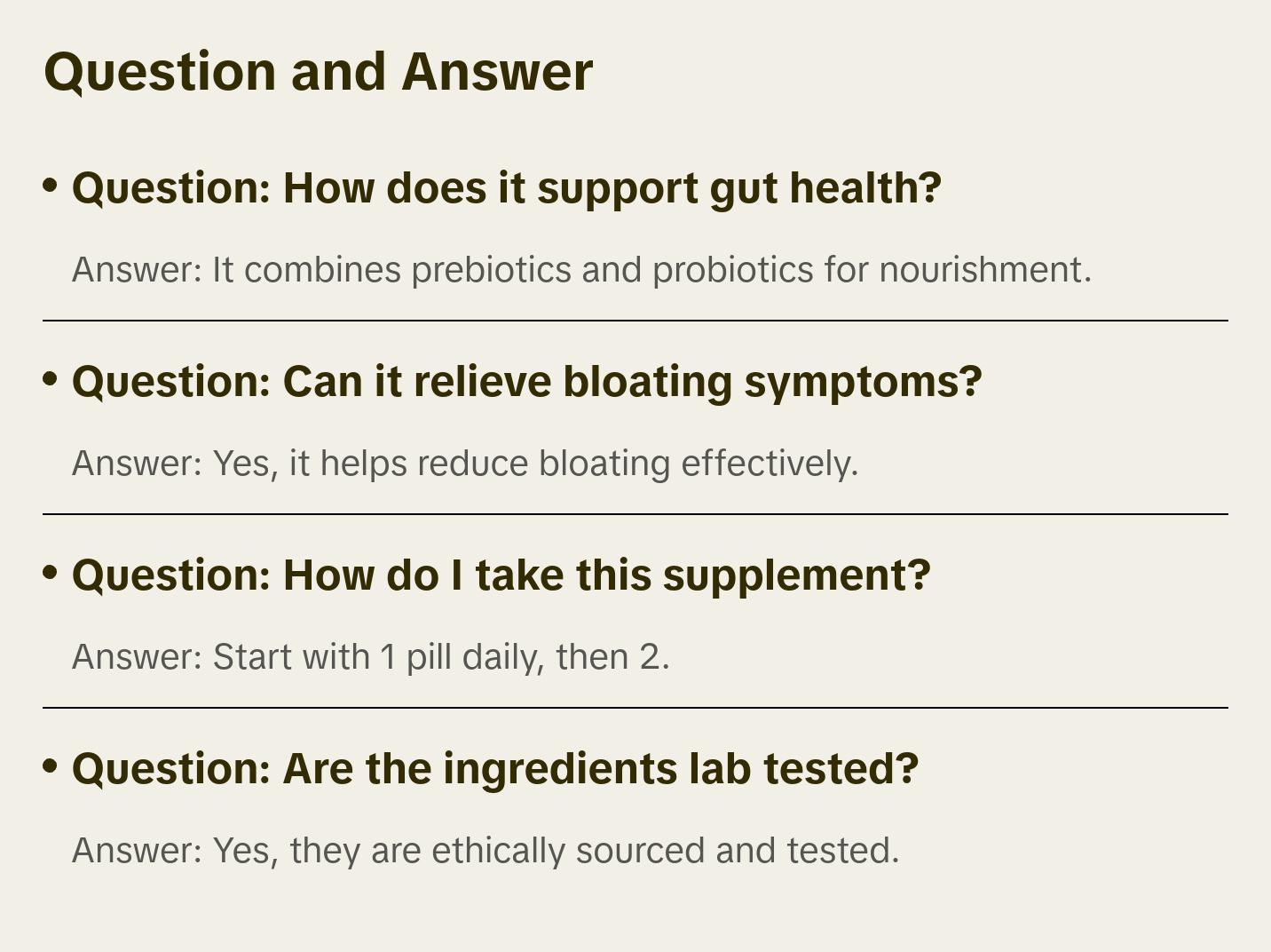 Semaine Super Powered Prebiotic + Probiotic for Women, Effective 3-in-1 Multi-Action Formula to Nourish Gut Health, Soothe IBS, Support Bloat Relief & Immunity Boost, Clinically-Studied (60 ct)