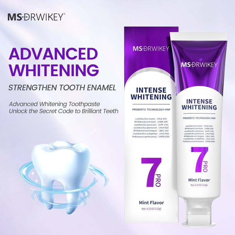 【MSDRWIKEY】7Pro Intensive Toothpaste f Fresh Breath | Daily Oral Care Essential