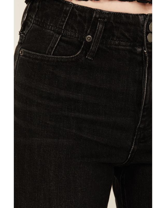 Dear John Women's Holly High Rise Wide Stretch Denim Jeans - Dpm55d273blk