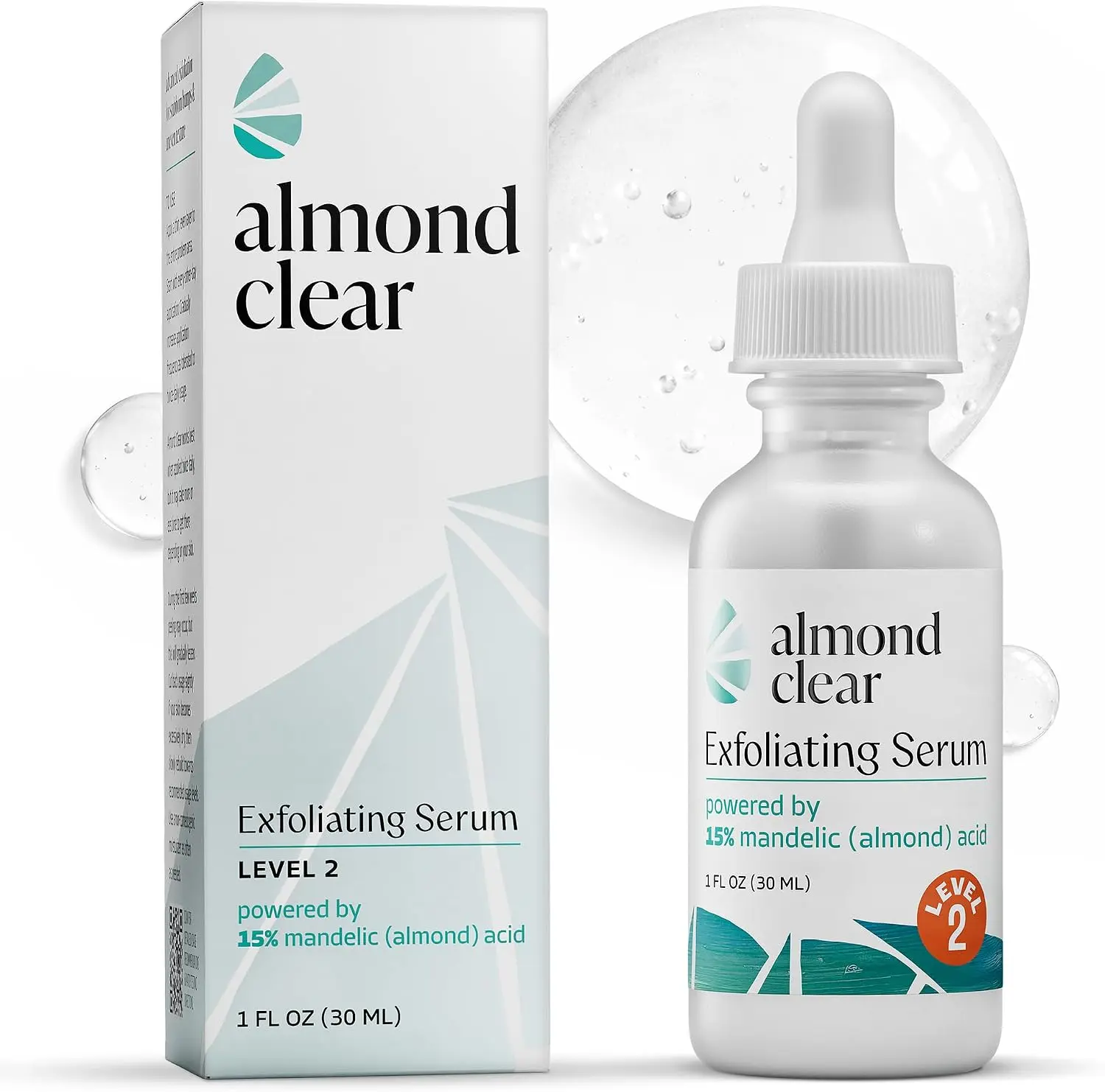 Level 2 Mandelic Acid Body Serum, Clarifying Skin Care for Butt and Back Skin Concerns, Help Improve Look of Ingrown Hairs, Gentle Formula Safe for Sensitive Skin