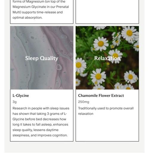 Needed. Sleep and Relaxation Support - Powder Blend - For Relaxation and Sleep Support - With Chamomile and Magnesium for Enhanced Sleep Support - Safe and Effective Nutrients & Botanical Blend for Calm Sleep Supplement