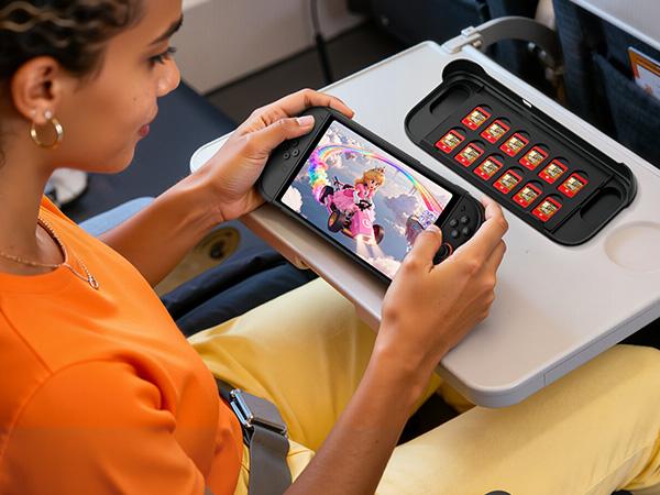 COOWPS Split Protective Console Case for Nintendo Switch 2, TPU Middle Frame & PC Face Cover, Non-Slip Ergonomic Grip, 12 Game Card Storage, Stand-Supporting, Shock-Absorbent, Anti-Scratch Handheld Gaming Accessories COOWPS Split Protective Console Case for Nintendo Switch 2, TPU Middle Frame & PC Face Cover, Non-Slip Ergonomic Grip, 12 Game Card Storage, Stand-Supporting, Shock-Absorbent, Anti-Scratch Handheld Gaming Accessories
