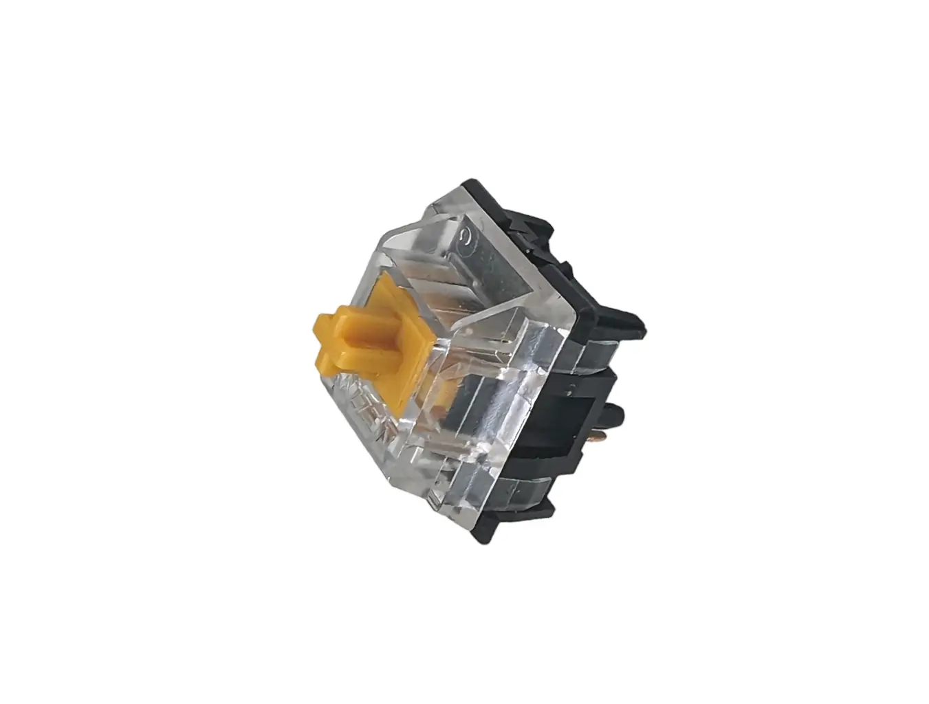 Gazzew Boba Black U4T V2 Thocky Tactile Switches RGB