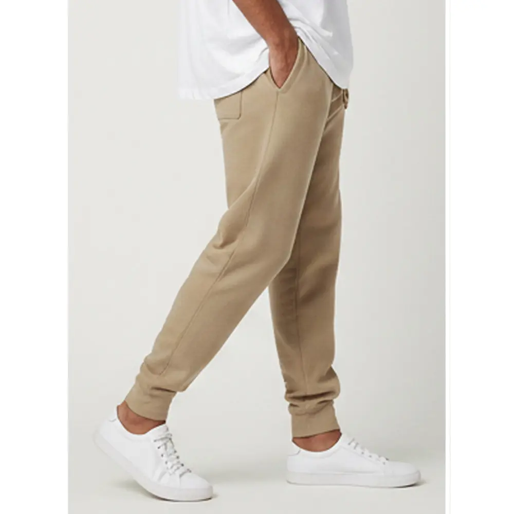 Men's Slim Fit Tapered Fleece Jogger Sweatpants Unisex Casual Pants