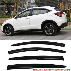 Window Visor for Honda HRV 2016-2022 Mugen Style Smoke Tinted Acrylic