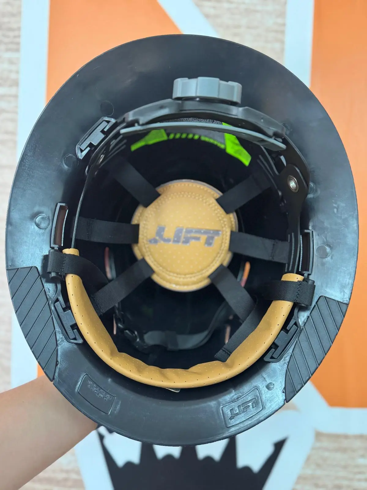 LIFT iDAX Modern Industrial Look Lightweight Carbon Fiber Premium Work Safety Hard Hat, Home Improvement & Security Protection Gear