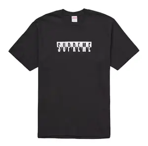 Supreme Split Tee Black - L, XL