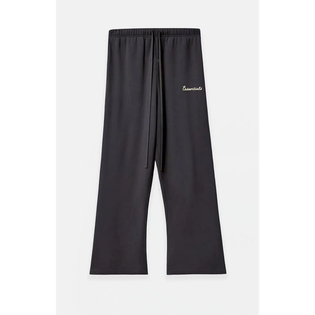 Fear of God ESSENTIALS Men's Faded Black Training Classic Flare Sweatpants