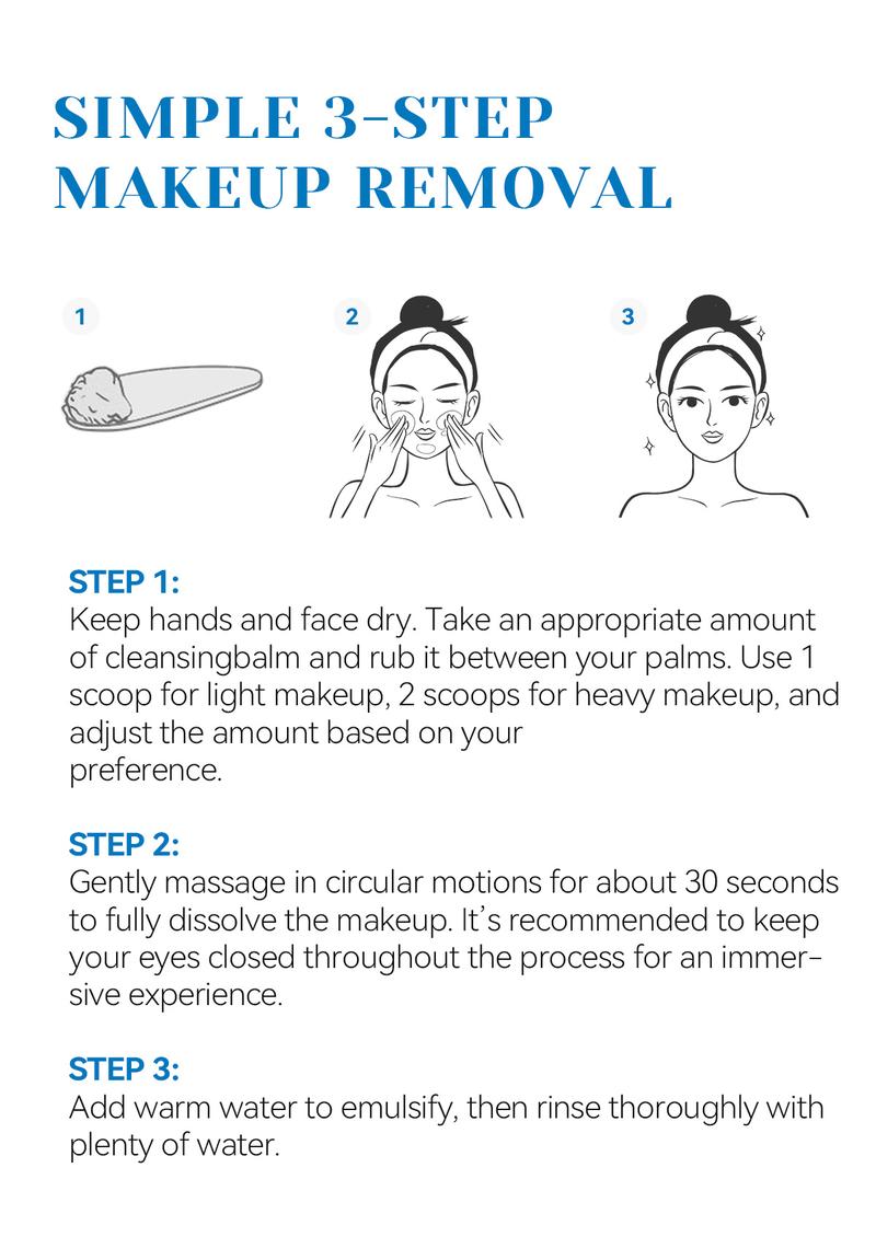 ddg Makeup Remover Cleansing Balm - Hypoallergenic & Gentle Facial Cleanser | All Natural Plant Oils | Nourish & Hydrate | Removes Heavy Makeup | Non-Comedogenic | For Sensitive & All Skin Types