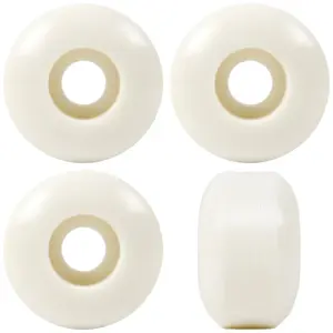 Skateboard Wheels 48mm x 31mm White 97A