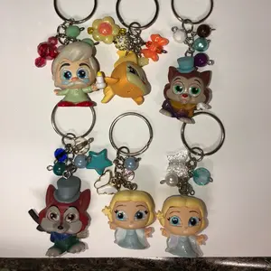 Pinocchio characters doorables keychains