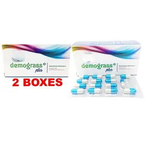 2 Demograss PLUS 60 DAY Supply GUARANTEED Original Demograss 2 MESES 60 CAPSULES