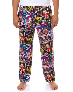 Killer Klowns from Outer Space Pajamas Men's Adult Lounge Sleep PJ Pants