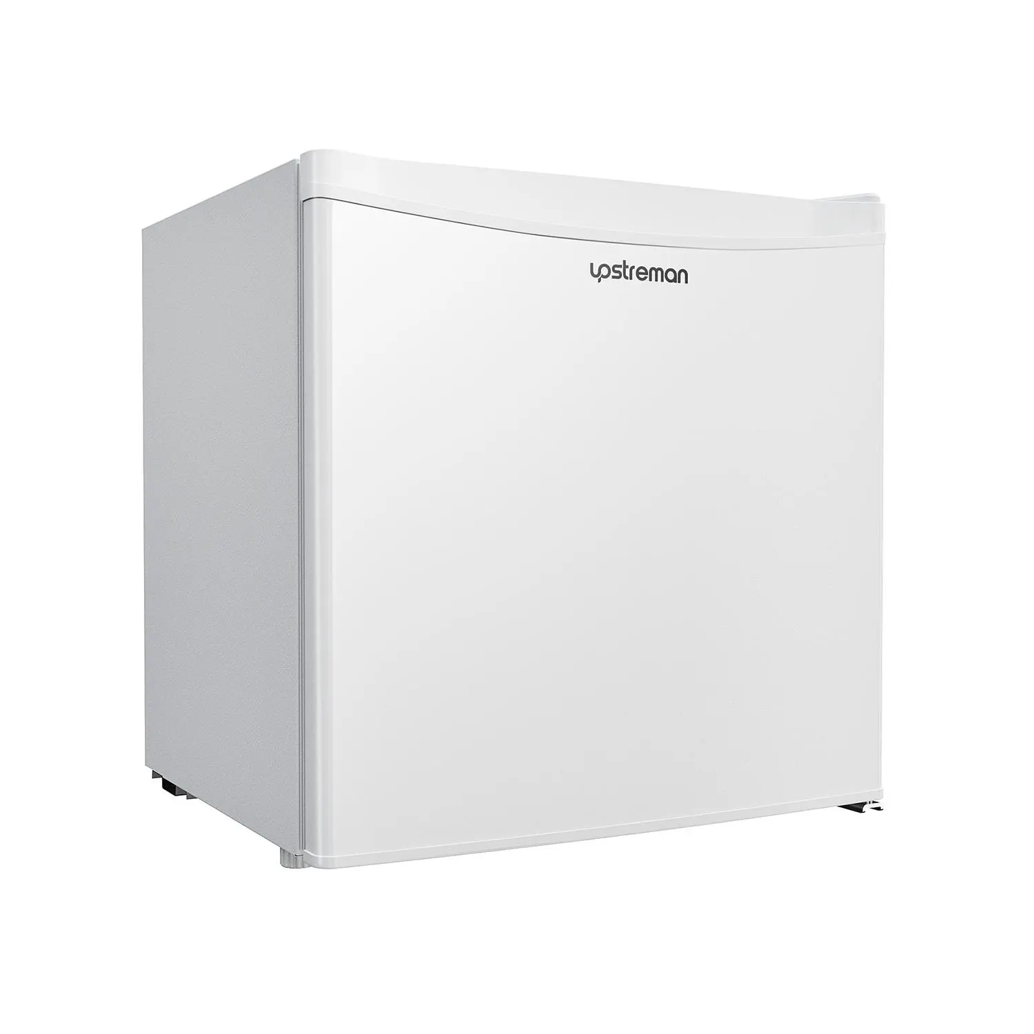 Upstreman mini fridges 1.7 Cu Ft with Freezer FR17 Adjustable Thermostat Energy Saving Low Noise Single Door Compact Refrigerator for Dorm Office Can Bedroom white fridge mini  brands Small pantry drink fridge skincare fridge Portable tiktokshopspringglow