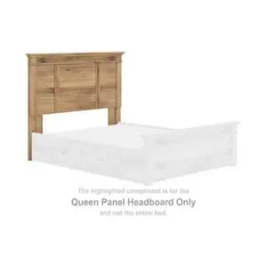 Makidern - Queen Panel Headboard - Tan