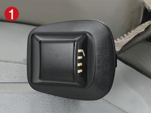 Nilight License Plate Lights Compatible with 1997 1998 1999 2010 2011 Dodge Dakota 2006-2009 Mitsubishi Raider with Black Housing 6000K White 2PCS Pack