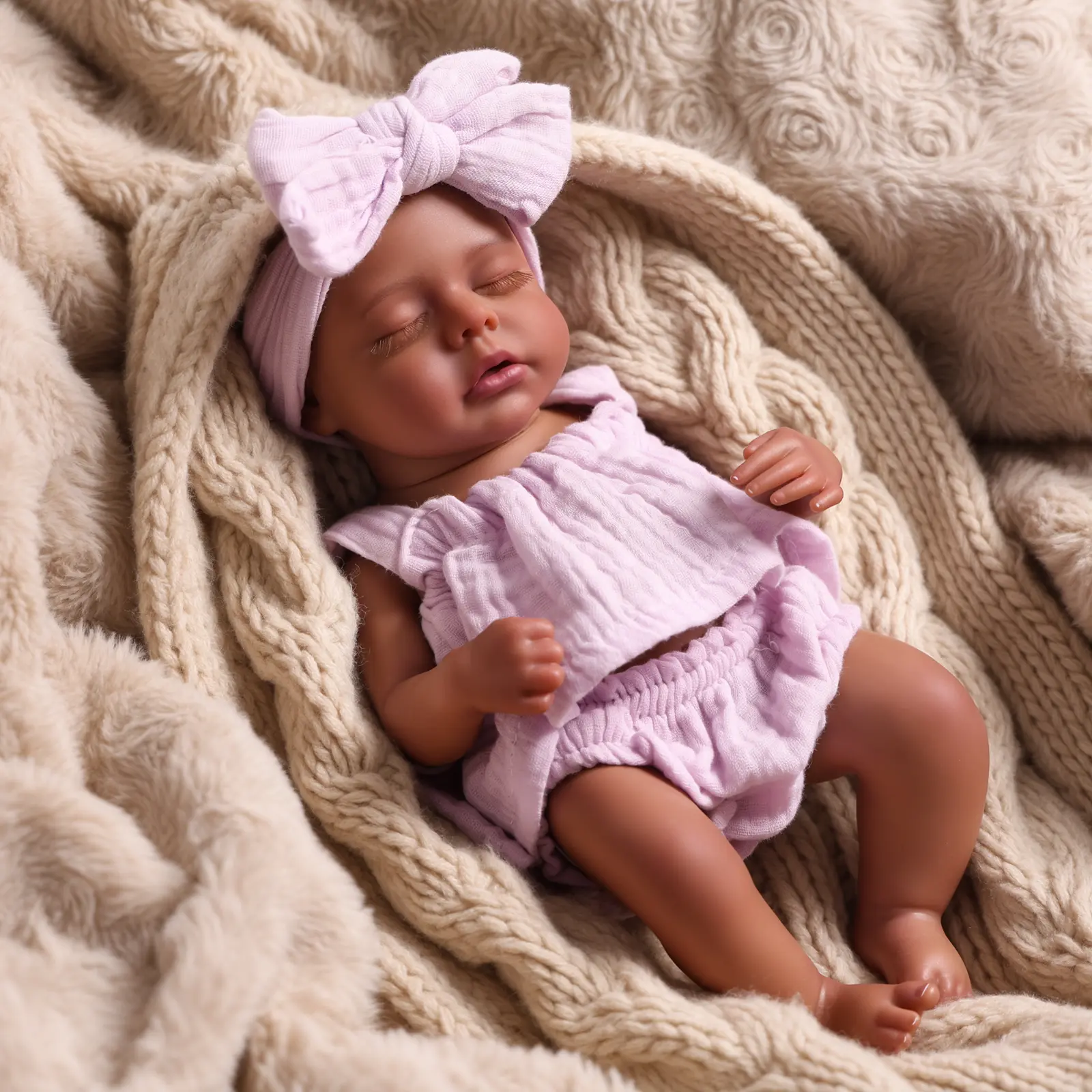 #backtoschool BABESIDE Lifelike Reborn Baby Dolls 12Inch Full-body Vinyl Real Life Baby Dolls with Toy Accessories for Kids Age 3+ Perfect Gifts for Mother's Day Valentine's Day Children's Day & Christmas