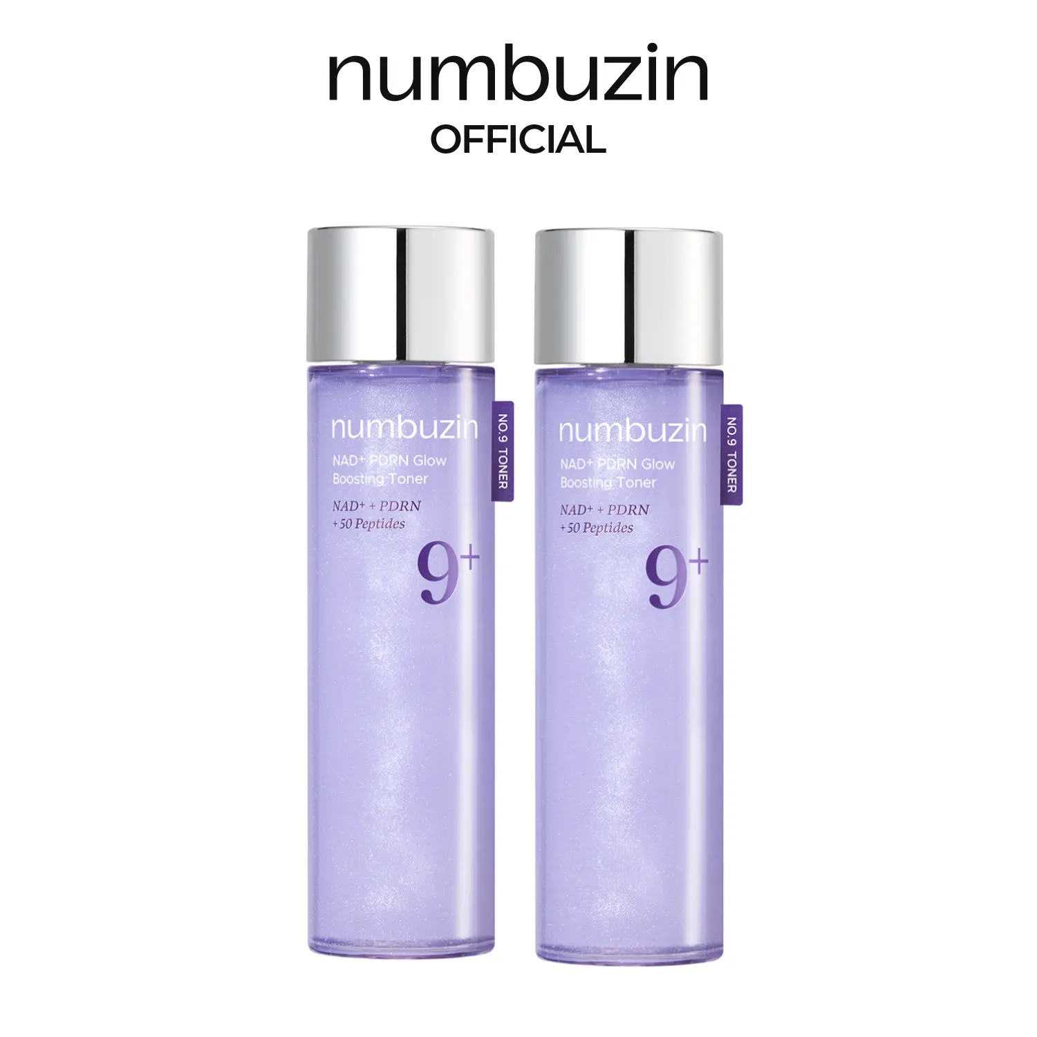 [numbuzin Official] No.9 NAD+ PDRN Toner | NAD+ PDRN Glow Boosting Toner | Glowing, Firming, Hydrating, Elasticity, Wrinkles, Fine Lines, Korean Skincare | Salmon PDRN, Peptides, NAD+ | Essence for Dull, Dry Skin | 5.07 fl. Oz
