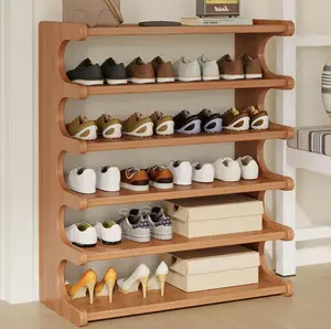 Modern Multi-Tier Shoe Storage Rack | Space-Saving Vertical Shoe Organizer for Entryways, Dorms & Apartments