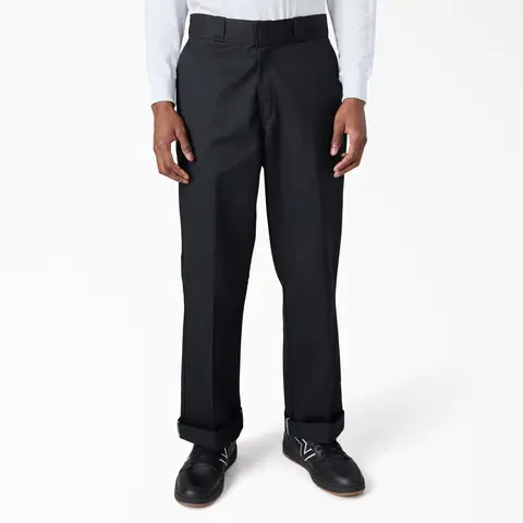 Dickies 877 Loose Fit Work Pants, Loose Fit Utility Pockets, Workwear Utility Style Straight High Waist