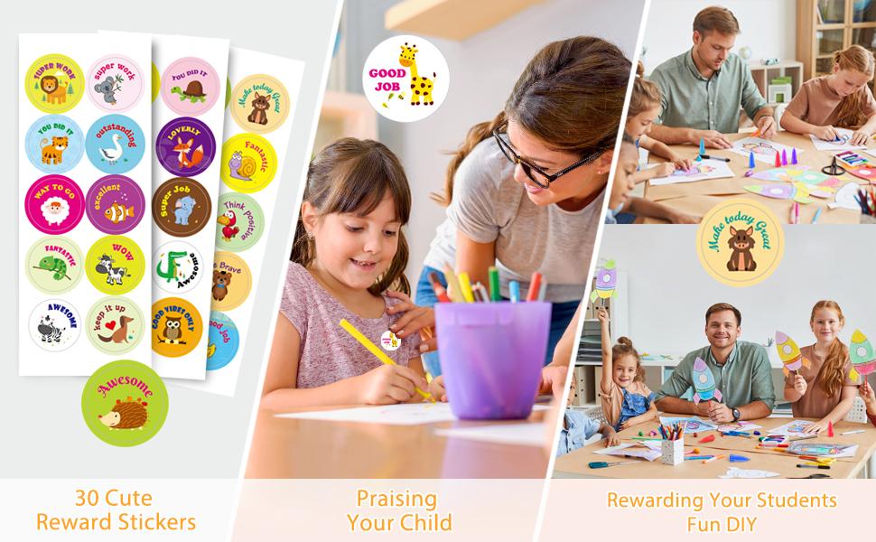 24 Colors Crayons for Toddlers, Non-Toxic Washable Rocket Crayons, Easy-to-Hold Coloring Gifts & Mess-Free Art Supplies for Little Hands