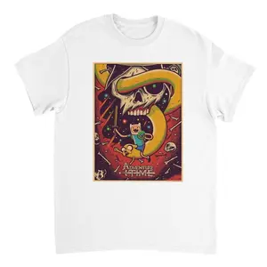 The Doom Adventure Time T-Shirt, Nostalgia 2D Print T-Shirt, Cartoon Network Shirt, Gifts for Cartoon Fans #AdventureTime #CartoonNetwork #NostalgiaCore #ToonVerse #FinnAndJake #GraphicTee #StreetwearUS