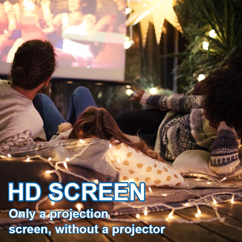 XBJ Diamond Projector 24/5G WiFi 360 Degree HD LED Multifunctional Projector with Built-in Speaker for Home Cinema Outdoor Use and 4K Decoding Ideal Holiday Gift