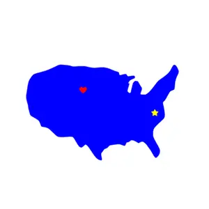 BakeArt United States Cookie Stencil