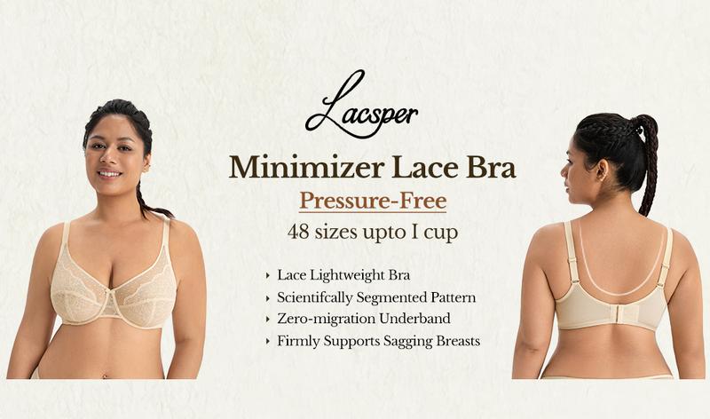 Lacsper Ivy minimizer Bra Floral Lace Unlined Comfort Non-Padded Full Coverage Plus Size Underwire supportive Bra Lacsper Ivy minimizer Bra Floral Lace Unlined Comfort Non-Padded Full Coverage Plus Size Underwire supportive Bra