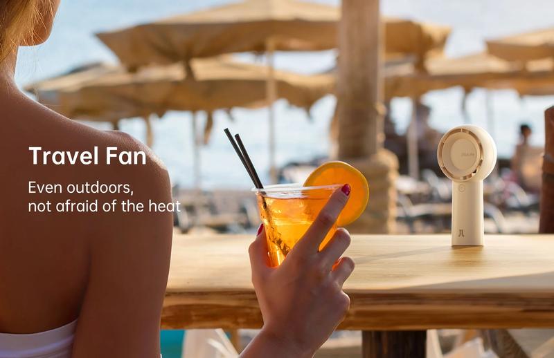 JISULIFE Portable Mini Fan Rechargeable 4000mAh USB Handheld Personal Carry Air Cooler for Student Office Commute Outdoor JISULIFE Portable Mini Fan Rechargeable 4000mAh USB Handheld Personal Carry Air Cooler for Student Office Commute Outdoor