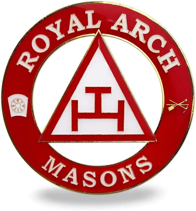 Masonic Royal Arch Auto Decal Freemason Car Emblem