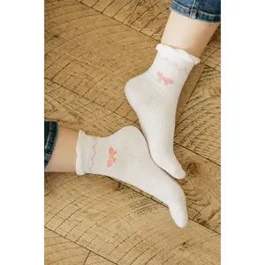 Annabelle Socks-White