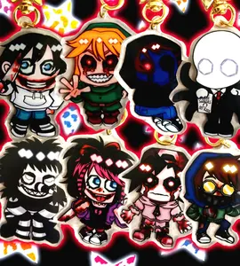 Creepypasta Keychains