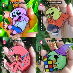 Smiling Friends Keychains