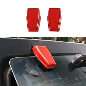 Rear Window Liftgate Glass Hinge Decor Cover Trim, Compatible with 2007-2017 Jeep Wrangler JK, Car Exterior Accessory tiktokshopspringglowup,summervibes Car Decal