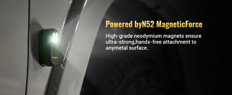 【BougeRV Pocket Flashlights】 Portable Clip Light, Bright 500 Lumens Mini Flashlight with 5 Modes, USB-C 600mAh Rechargeable, Magnetic Keychain Flash Light for Daily, Outdoor, Home, Work, Camping, Emergencies