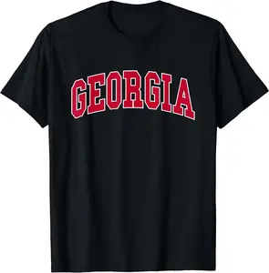 Georgia - Throwback Design - Classic T-Shirt