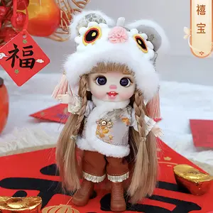 LUOLIFEN-Lion Dance Lucky Baby Series Phone Charm Confirmed Box