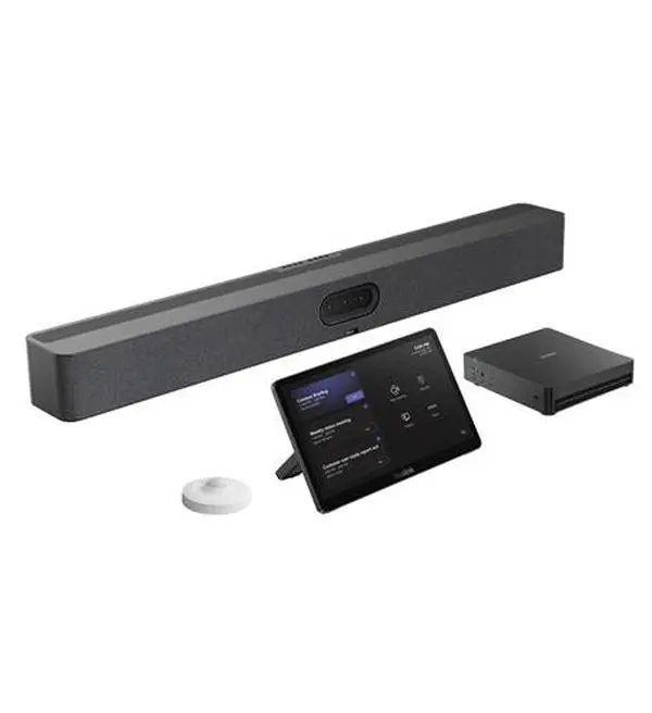 Yealink MVC S50-C5U-000 Microsoft Teams Rooms System with MeetingBar A50, MCore4 AI Mini-PC, MTouch Plus and RoomSensor
