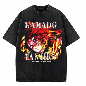 Vintage Wash Anime Shirt, Graphic Anime Tee, Anime Apparel, Anime8 Shirt, Otaku Anime Gift, Aesthetic Anime, Gift for Anime Fan